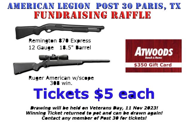 Raffle Fire Arms